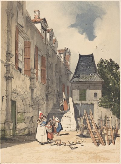 Die Abtei St. Amand, Rouen von Thomas Shotter Boys