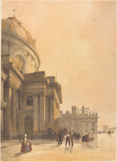 Die Kapelle des Instituts, Paris von Thomas Shotter Boys