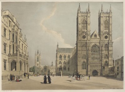 London wie es ist: Westminster Abbey von Thomas Shotter Boys