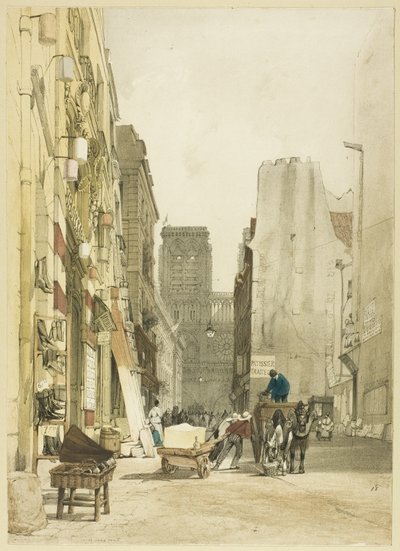 Rue Notre Dame, Paris von Thomas Shotter Boys