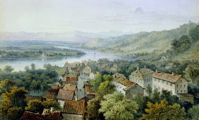 Eine Ansicht von Karlsruhe von Thomas Sidney Cooper