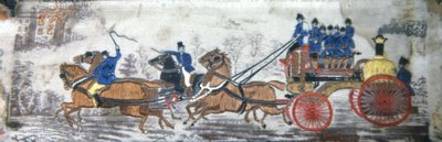 Heldentum an Land (Feuerwehrwagen) von Thomas Stevens