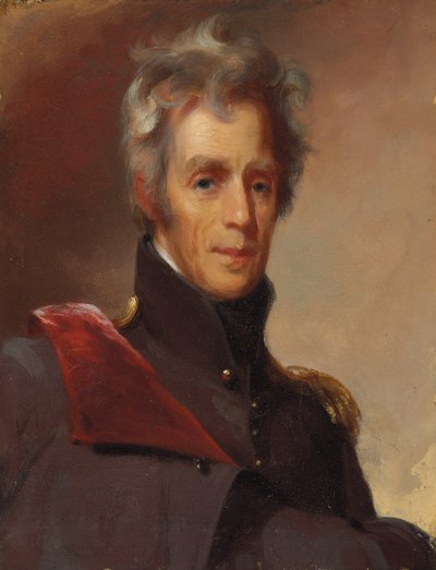Porträt von Andrew Jackson von Thomas Sully