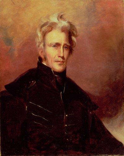 Porträt von Andrew Jackson, 1858 von Thomas Sully