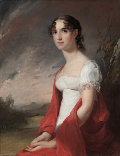 Porträt von Mary Sicard David von Thomas Sully