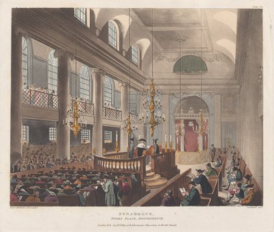 Synagoge, 1. September 1809 von Thomas Sutherland
