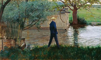 Der Angler von Thomas Theodor Heine