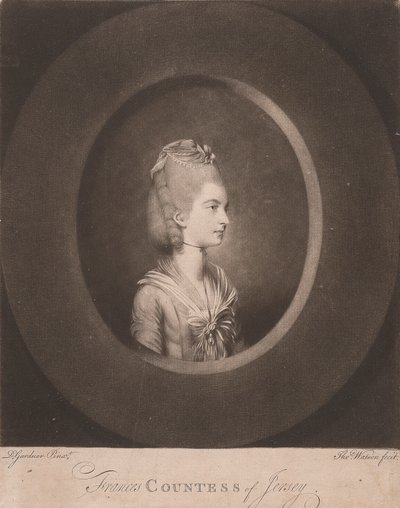 Frances Gräfin von Jersey von Thomas Watson