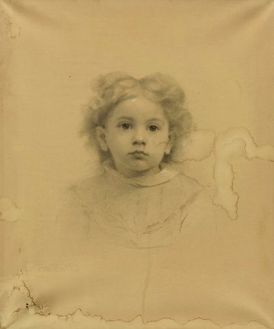 Porträt von Ethel D. Puffer von Thomas Wilmer Dewing