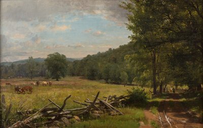 Die Wiese, um 1870 von Thomas Worthington Whittredge