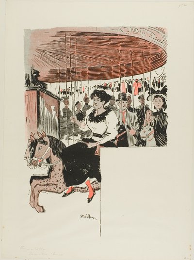 Brune von Théophile Alexandre Pierre Steinlen