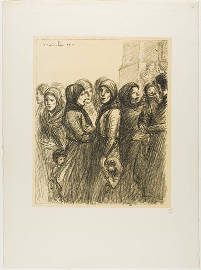 Militärische Zuteilung von Théophile Alexandre Pierre Steinlen