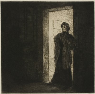 An der Schwelle von Théophile Alexandre Pierre Steinlen