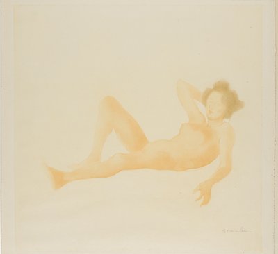 Liegende Frau von Théophile Alexandre Pierre Steinlen