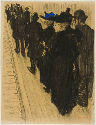 Das Gefolge von Théophile Alexandre Pierre Steinlen