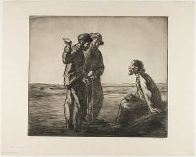 Die drei Gefährten von Théophile Alexandre Pierre Steinlen