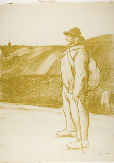 Der Landstreicher von Théophile Alexandre Pierre Steinlen