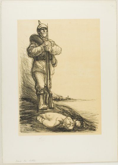 Unter dem Stiefel von Théophile Alexandre Pierre Steinlen