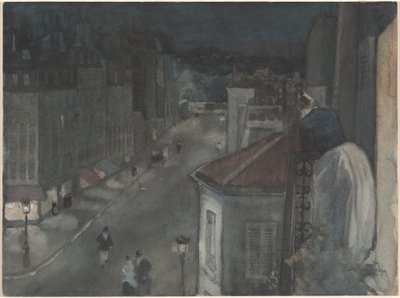 Vom sechsten Stock von Théophile Alexandre Steinlen