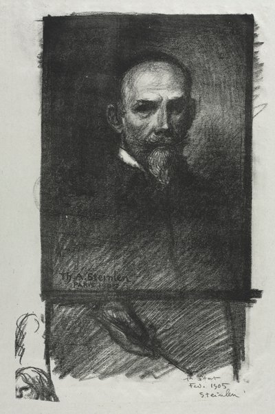 Selbstporträt von Théophile Alexandre Steinlen