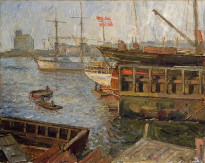 Von Nyland, Oslo Hafen von Thorolf Holmboe