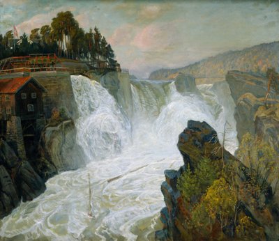 Tinn-Wasserfall von Thorolf Holmboe