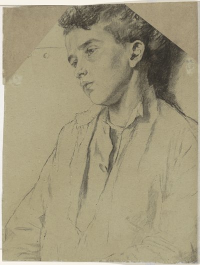 Porträt eines Jungen von Thérèse Schwartze