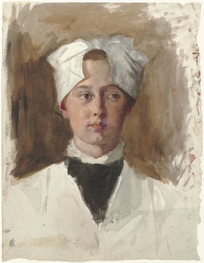 Porträt eines Waisenmädchens von Thérèse Schwartze