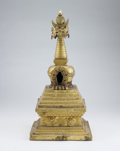 Stupa, spätes 17. - frühes 18. Jahrhundert von Tibetan School