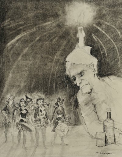 Delirium tremens von Tibor Dengyel