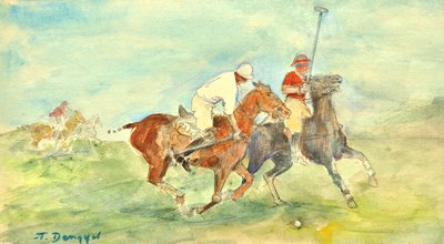 Polospiel von Tibor Dengyel