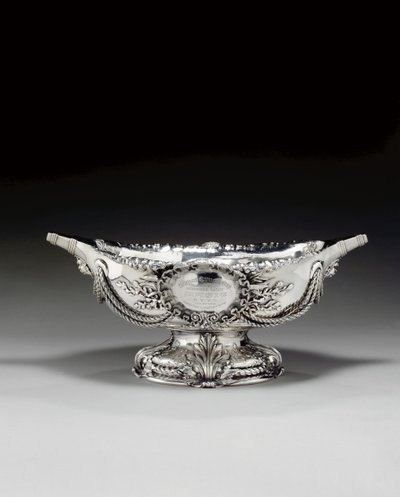 Yacht-Trophäen-Mittelstück von Tiffany and Company