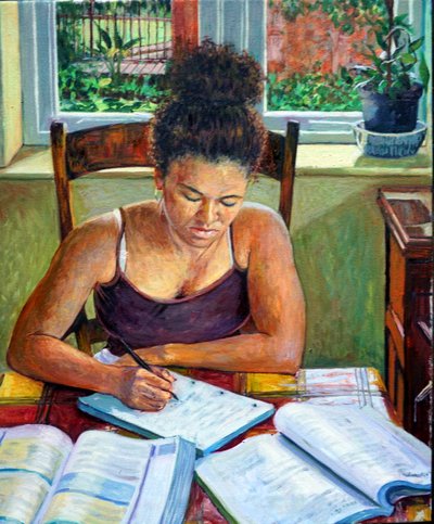 Biologiestudent, 2017 von Tilly Willis