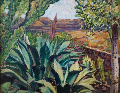 Lanzarote Landschaft, 2023 von Tilly Willis