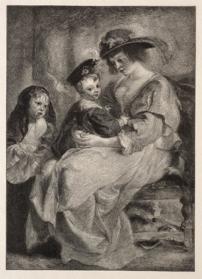 Helen Fourment und ihre Kinder von Timothy Cole