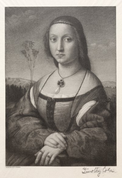 Alte italienische Meister: Maddalena Doni, 1888-1892 von Timothy Cole