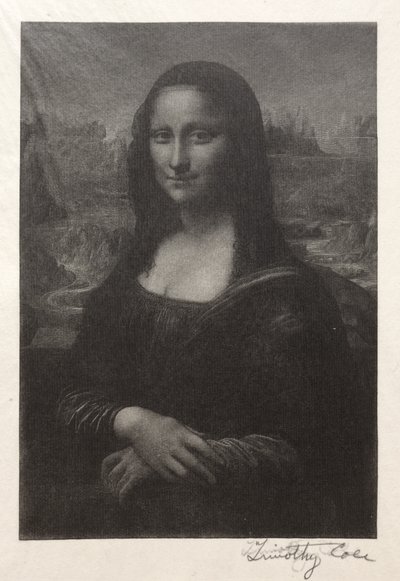 Alte italienische Meister: Mona Lisa von Timothy Cole