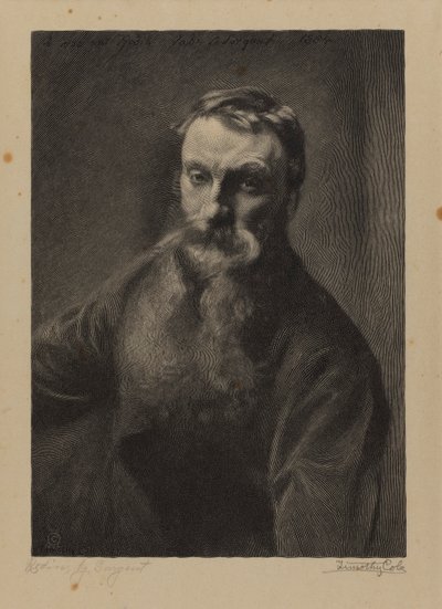 Porträt von Rodin von Timothy Cole