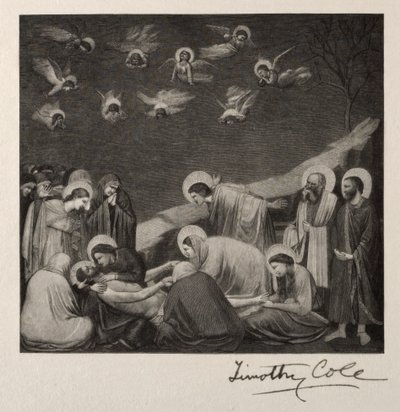Die Grablegung von Timothy Cole