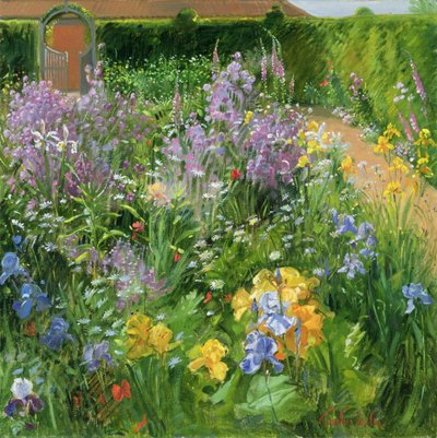 Süß-Rakete, Fingerhüte und Schwertlilien, 2000 von Timothy Easton