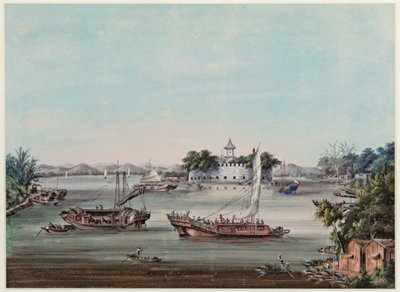 Dahuangjiao-Fort, Perlfluss von Tingqua