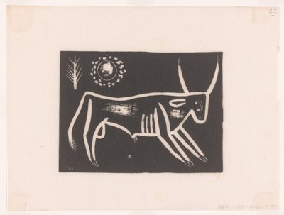 Stier von Tinus van Doorn (signed by artist)