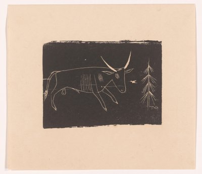 Stier von Tinus van Doorn (signed by artist)
