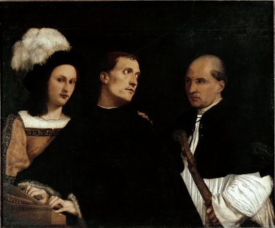 Das Konzert (oder Unterbrochenes Konzert) von Titian (c.1488 1576)