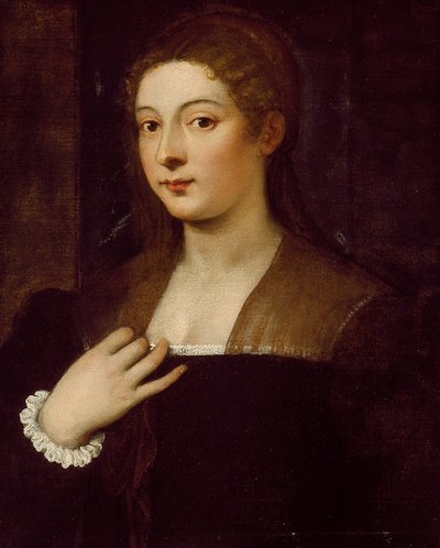 Porträt einer Dame von Titian