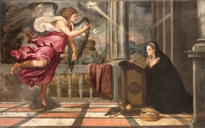 Die Verkündigung, ca. 1538-1539 von Titian