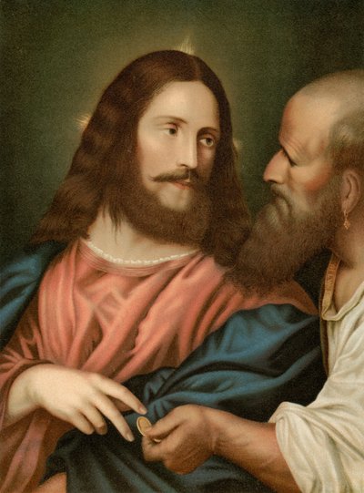 Der Zinsgroschen von Tiziano Vecelli