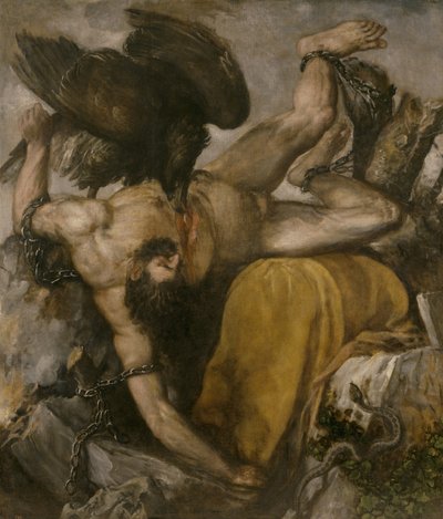 Tityos, 1548-1549 von Tiziano Vecelli