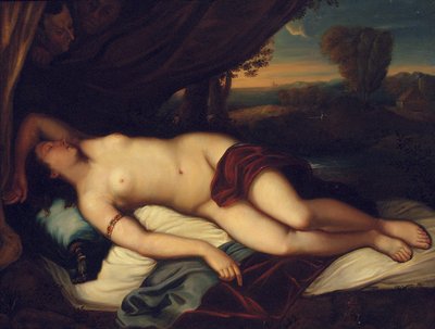 Schlafende Venus von Tiziano Vecelli
