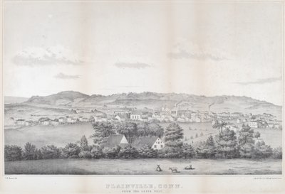Plainville, Conn. von Südwesten von Titus H. Darrow